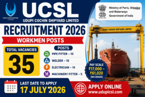 UCSL Recruitment 2026 UCSL Recruitment 2026