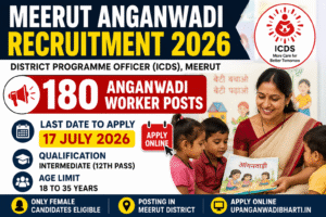 Meerut Anganwadi Recruitment 2026
