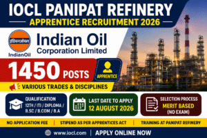 IOCL Apprentice Recruitment 2026