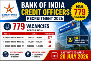 Bank of India Recruitment 2026