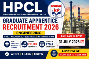 HPCL Graduate Apprentice 2026