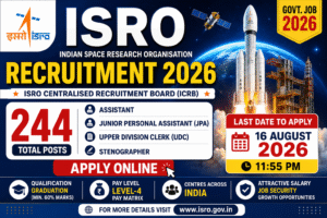 ISRO Recruitment 2026