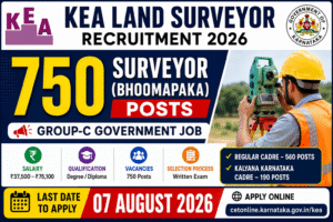 KEA Land Surveyor Recruitment 2026