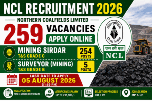 NCL Recruitment 2026