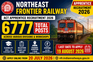NFR Apprentice Recruitment 2026
