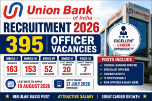 Union Bank Officer Recruitment 2026