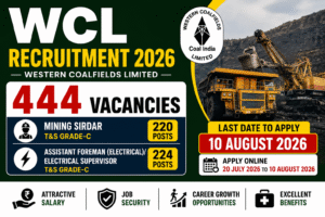 Western Coalfields Limited Recruitment
