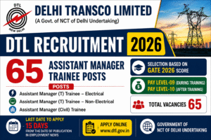 Delhi Transco Limited Recruitment 2026