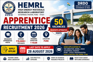HEMRL Apprentice Recruitment 2026