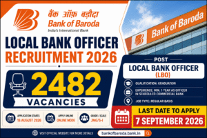 Bank of Baroda LBO Recruitment 2026