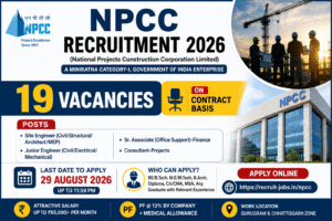 NPCC Recruitment 2026