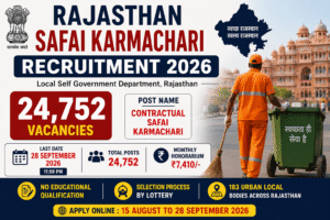 Rajasthan Safai Karmachari Recruitment 2026