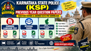 KSP Previous Year Question Papers