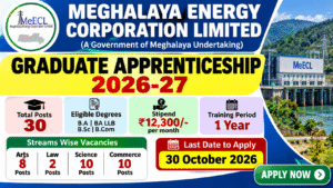 MeECL Graduate Apprenticeship 2026-27